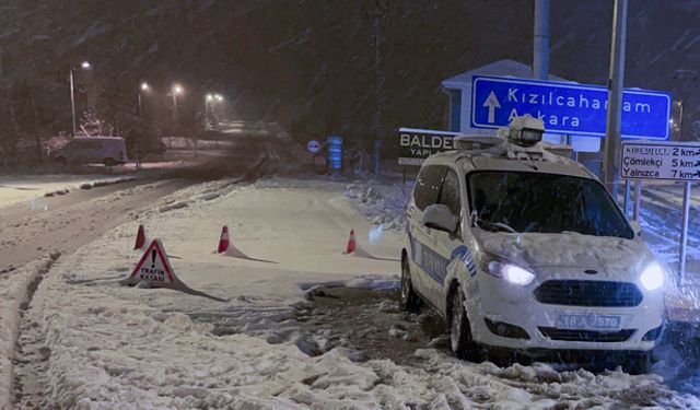 Çankırı Ilgaz’da 4 Kişi Mahsur Kaldı!