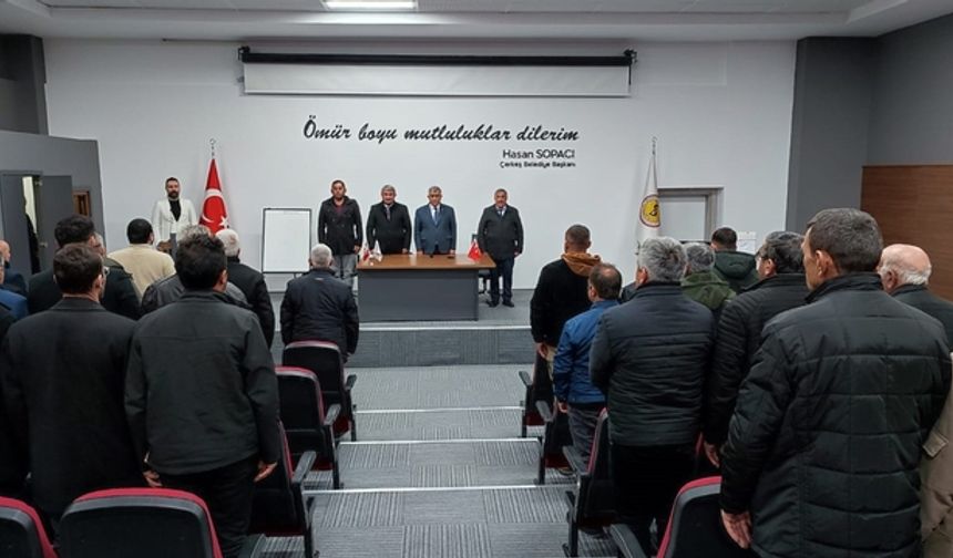 Çerkeş’te Köylere Hizmet Toplantısı Yapıldı!